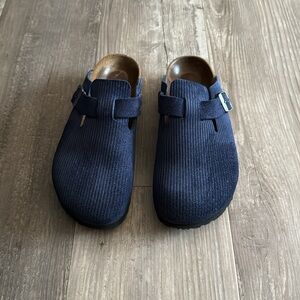 Birkenstock Boston suede indigo WMNS 39 narrow